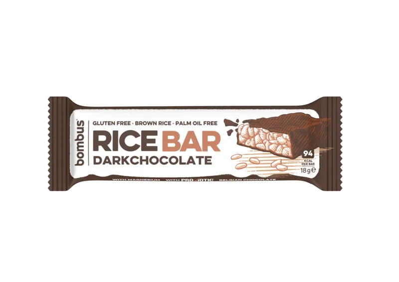 Bombus Rice Bar Dark chocolate 18 g